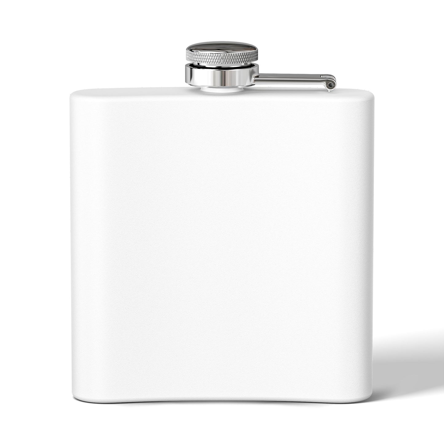 Mardi Gras Stainless Steel Flask, 6oz