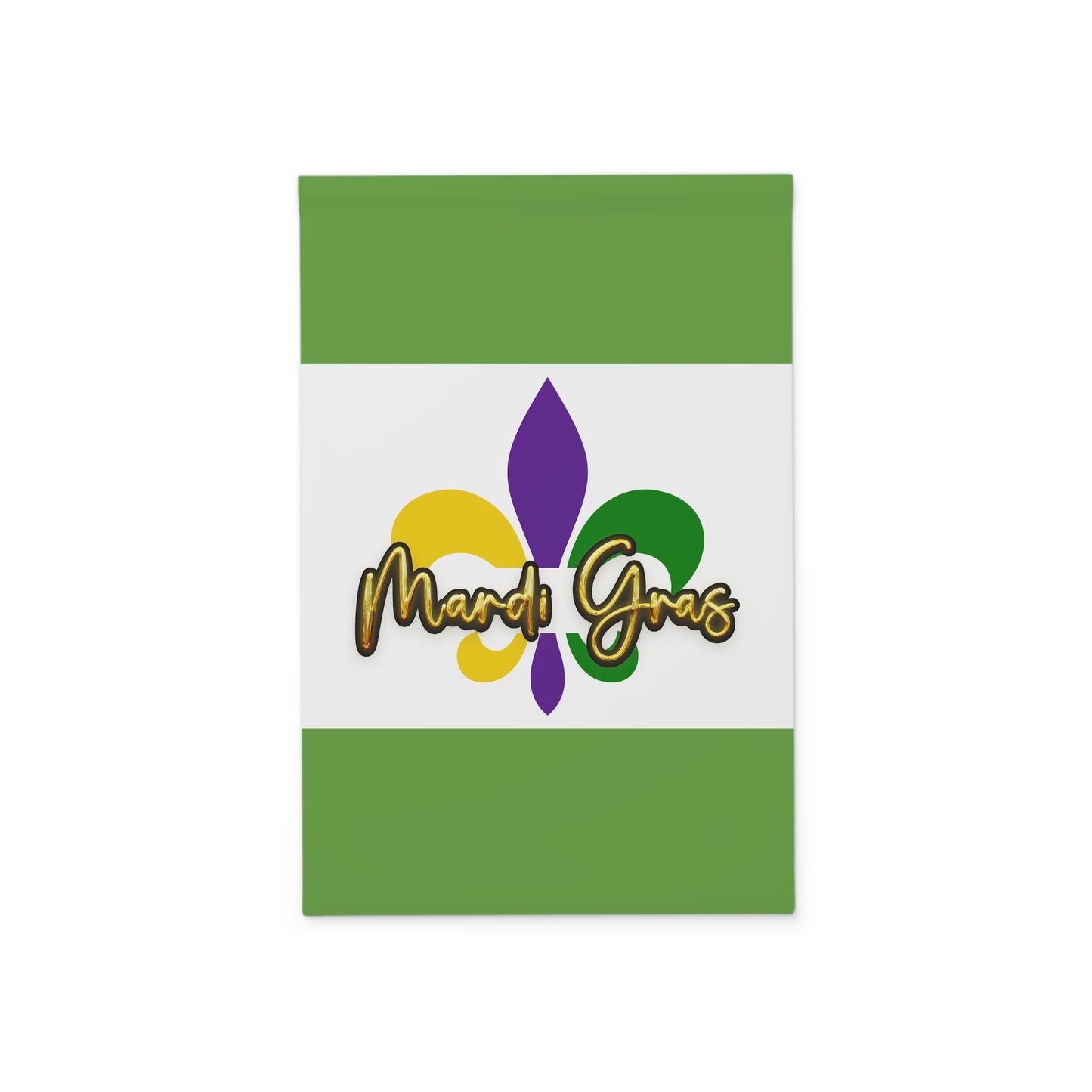 Mardi Gras Garden Banner