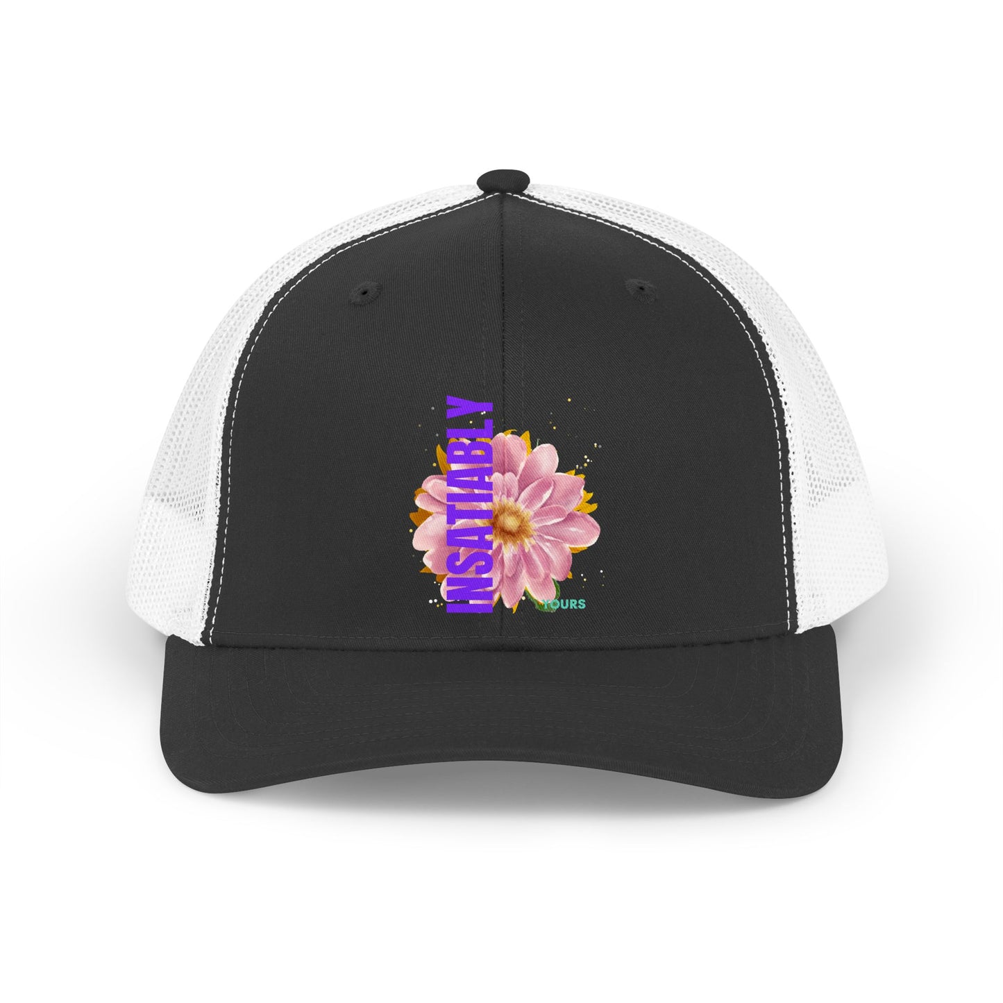 Insatiably Yours Roses Trucker Retro Hat