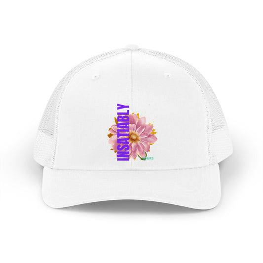 Insatiably Yours Roses Trucker Retro Hat