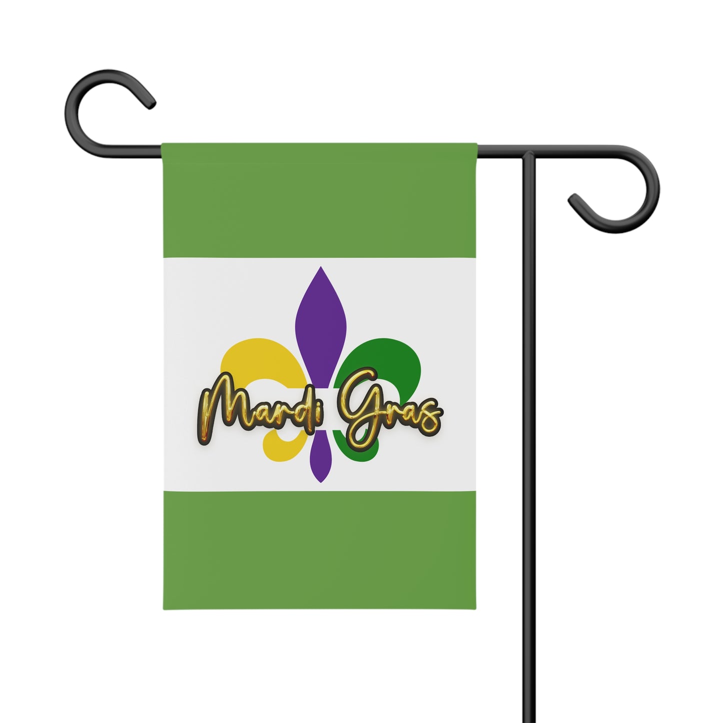 Mardi Gras Garden Banner