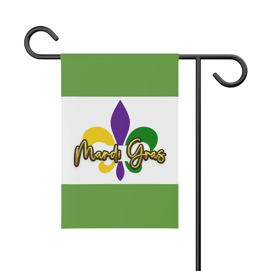 Mardi Gras Garden Banner